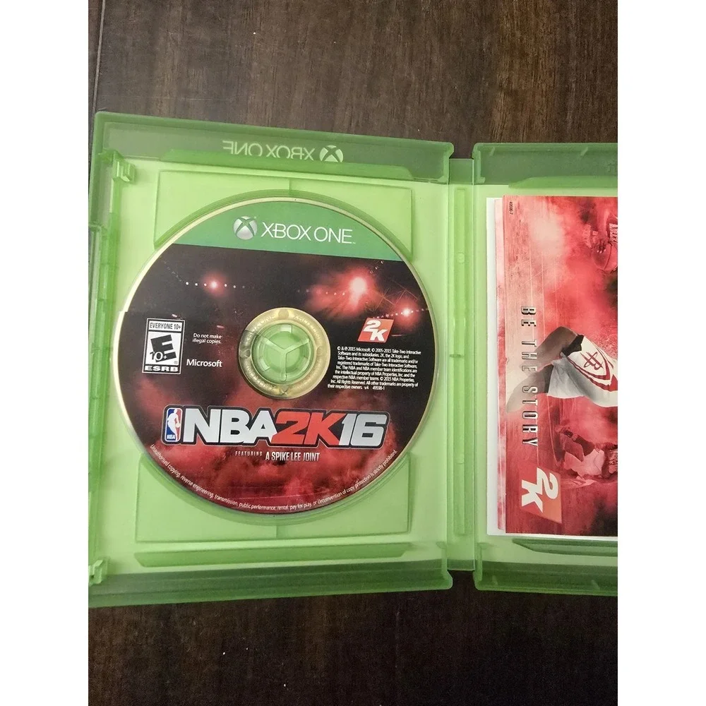 NBA 2K16 Microsoft Xbox One Video Game with Steph Curry on Cover (#2) Rated E10+